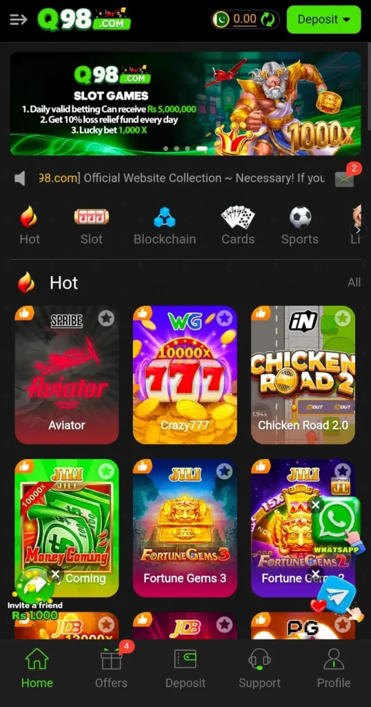 Q98 Game