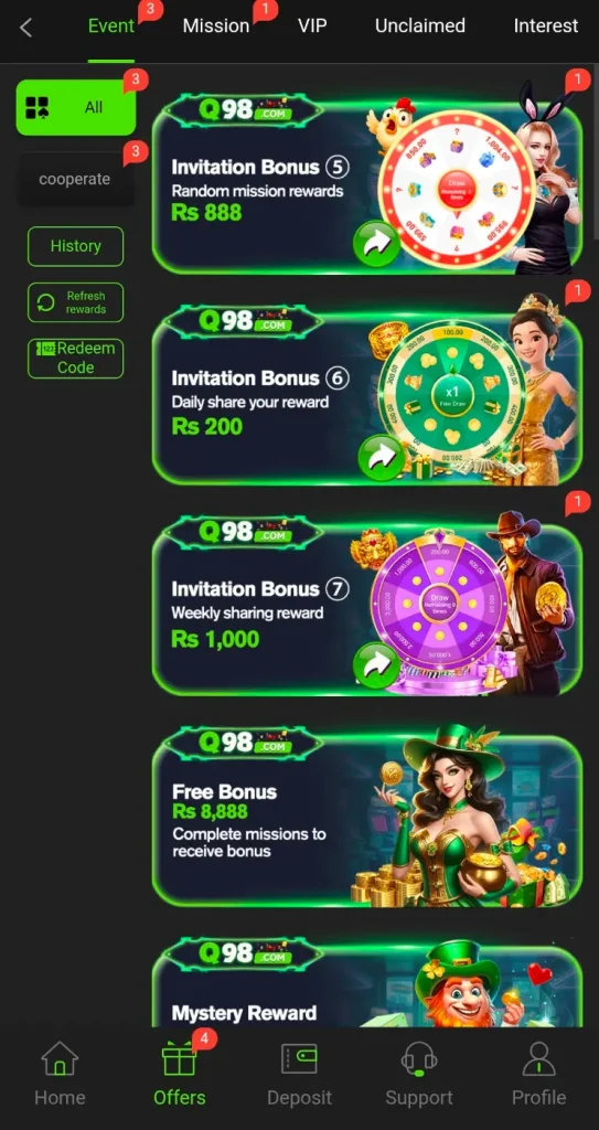 Q98 Game